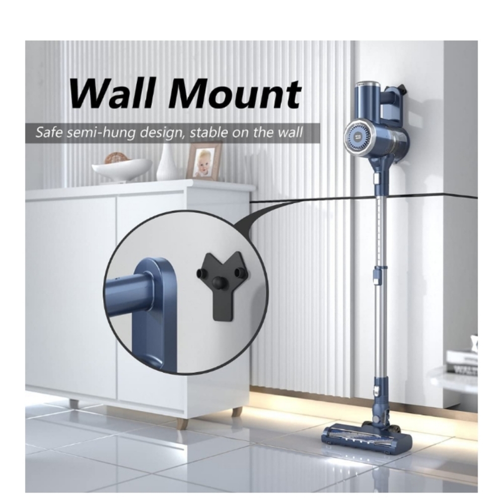 PrettyCare W200 Rechargeable Vacuum Cleaner Blue- NEW SEALED BOX